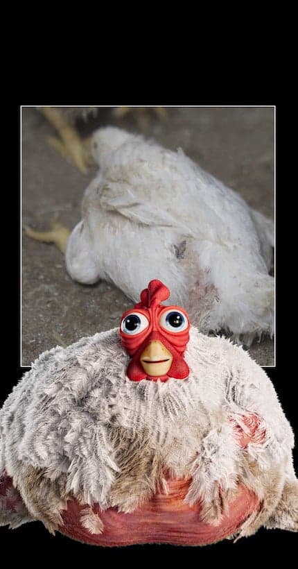 L’histoire de Ross, poulet survivant de l’enfer des élevages intensifs