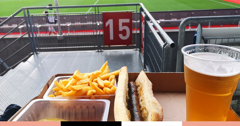 On a parlé sandwichs et saucisses avec le supporter qui parcourt tous les stades de France