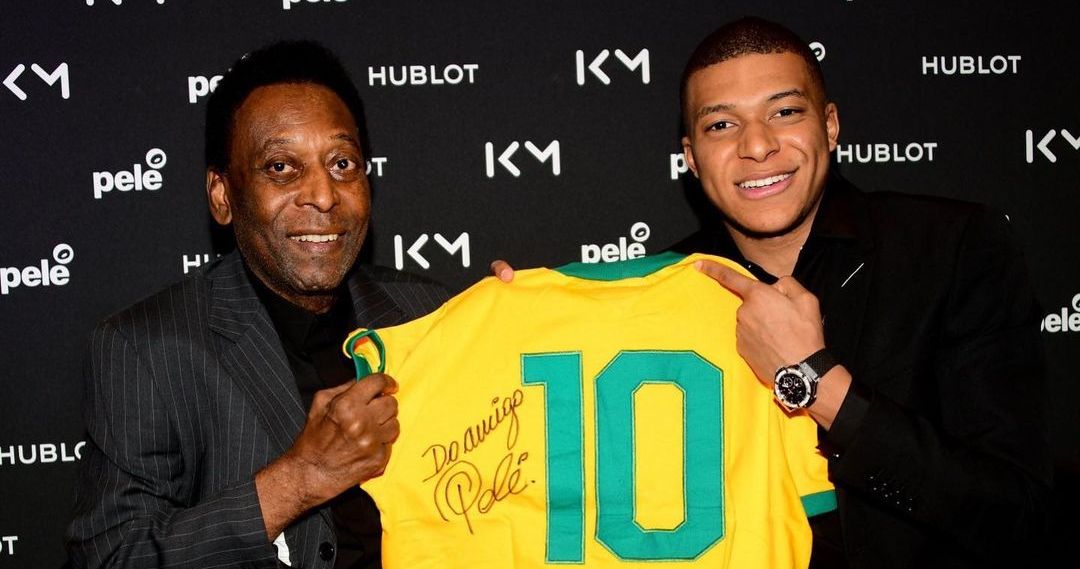 Pelé apporte son soutien à Kylian Mbappé après l'élimination de la France à l'Euro